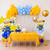Deluxe Party Bundle minions party setup