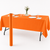 Orange Plastic Table Cover Roll - 40 in. x 100 ft.