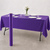 Royal Purple Plastic Table Cover Roll - 40 in. x 100 ft.