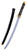 31-Inch Ninja Sword Costume Accessory