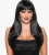 Flirty Black Costume Wig