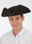Black Cowboy Hat with Star Studs