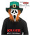 Ghost Face St. Patrick's Day Costume Mask