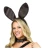 Bunny Blk/Chrctr Ear Headband