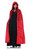 Adult Red Velvet Cloak with Hood – 55 in.
