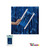 Curtain Royal Blue Foil