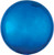 Blue 16" Orbz Balloon Helium Filled
