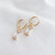 Taylor CZ Baguette Huggie Hoops Earrings