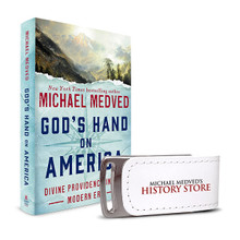 God's Hand on America Hardcover and Audio Book Bundle (USB)