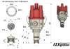 Porsche SWITCHED 912 / 914 / 356 / VW 411E / 412E / 1600E.  No Vacuum.  Includes Spacer