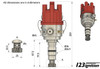 Porsche PC Programmable 911 2.0, 2.2 (1965-1977) Works with or w/o 3 Pin HKZ (not 6 pin)