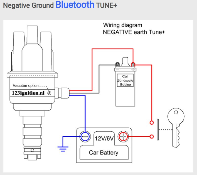 BLUETOOTH Programmable Distributor Volvo B18\B20