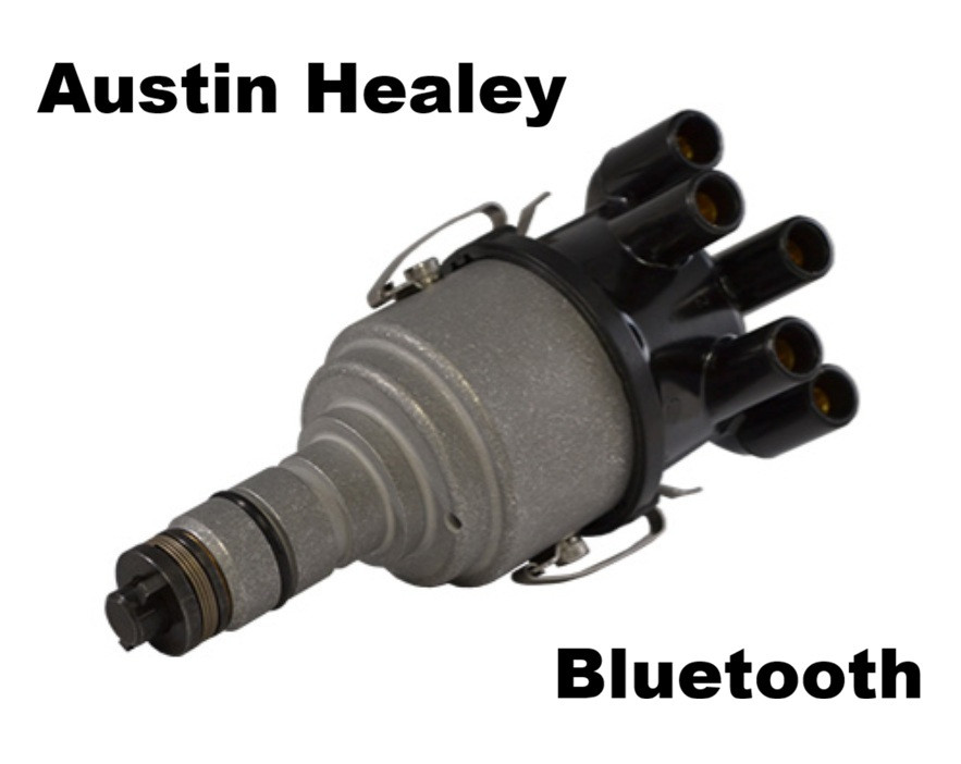 MGA MGB Mini Triumph Austin ETC (Bluetooth Programmable) w/angled cap - Replaces 25D, 45D Distributors