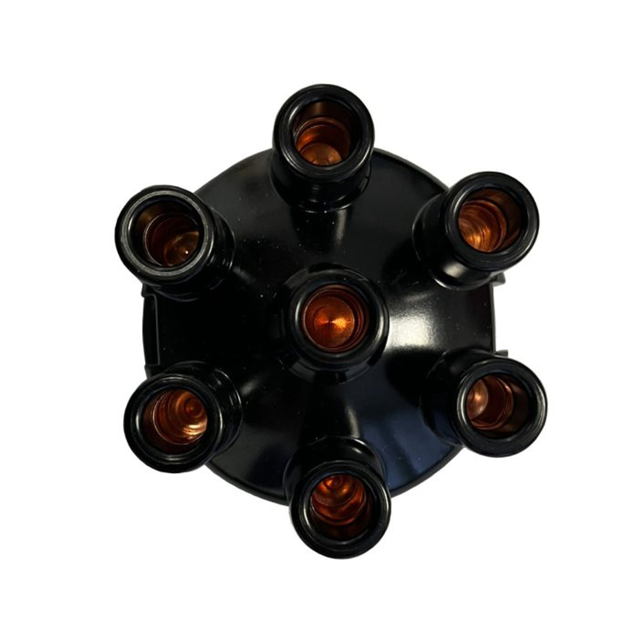 6 Cyl Black Cap and Rotor Combination