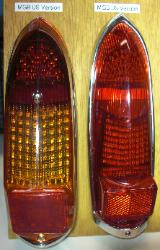 LED Tail lights 62-69 MGB Negative Ground 10 yr warranty