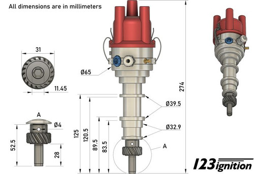Saab V4 Ford V4 BLUETOOTH Programmable 12M/15M/17M/Pinto/Taunus/Granada/Consul/Capri