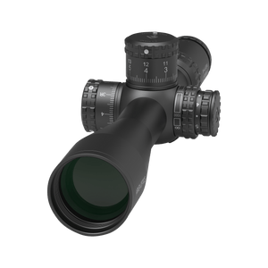 Arken SH-4J 6-24X50 FFP Illuminated Zero-Stop, right front angled pic, for sale at High Pressure Pneumatics