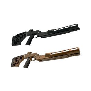 Saber Tactical Chasis for the FX King, both color of Chasis pics, for sale at High Pressure Pneumatics Saber Tactical Chasis for the FX King, both color of Chasis pics, for sale at High Pressure Pneumatics