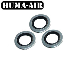 Huma-Air FX Bottle Seals 3pk, bottle seal pic, for sale at High Pressure Pneumatics Huma-Air FX Bottle Seals 3pk, bottle seal pic, for sale at High Pressure Pneumatics