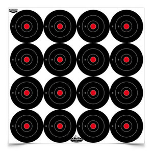 Birchwood Casey Dirty Bird 3" Bullseye Splattering Targets