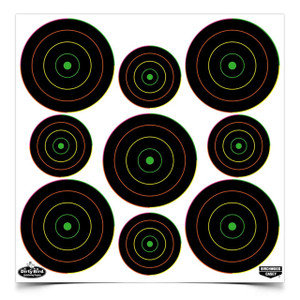 Birchwood Casey Dirty Bird Target, multi-color splatter target pic, for sale at High Pressure Pneumatics Birchwood Casey Dirty Bird Target, multi-color splatter target pic, for sale at High Pressure Pneumatics