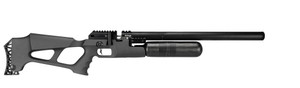 The FX King Synthetic is the ultimate blend of precision, power and durability. This right profile shows off the cocking lever and skeletonized butt pad as well as the 500mm barrel Designed for shooters who demand top-tier performance, this PCP air rifle features lightweight yet rugged synthetic stock, ensuring a comfortable and stable shooting experience. Get your s today at High Pressure Pneumatics! The FX King Synthetic is the ultimate blend of precision, power and durability. This right profile shows off the cocking lever and skeletonized butt pad as well as the 500mm barrel Designed for shooters who demand top-tier performance, this PCP air rifle features lightweight yet rugged synthetic stock, ensuring a comfortable and stable shooting experience. Get your s today at High Pressure Pneumatics!