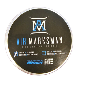 Air Marksman Precision Slugs, .218 diameter 33gr tin 150ct pic, Order today at High Pressure Pneumatics. Air Marksman Precision Slugs, .218 diameter 33gr tin 150ct pic, Order today at High Pressure Pneumatics.