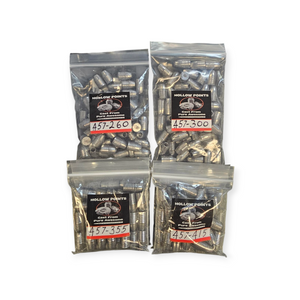 Mr Hollow Point .457 Slugs, Multiple weights packaged Pic, For Sale at High Pressure Pneumatics! Mr Hollow Point .457 Slugs, Multiple weights packaged Pic, For Sale at High Pressure Pneumatics!