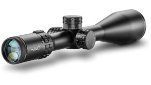Hawke Optics Frontier 30 FFP 5-25X56 MOA, Rear Right angled pic, Available Today at High Pressure Pneumatics!