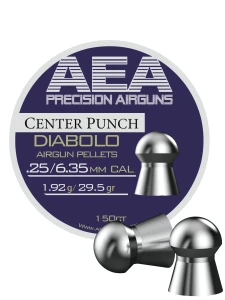 AEA Center Punch Pellets, 25cal 29.5gr 150ct