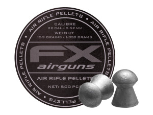 FX Pellets 15.89gr 500ct, pellets with tin, for sale at High Pressure Pneumatics FX Pellets 15.89gr 500ct, pellets with tin, for sale at High Pressure Pneumatics