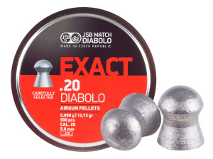 JSB 20Cal 13.73gr Exact 500ct, pellet tin, for sale at High Pressure Pneumatics JSB 20Cal 13.73gr Exact 500ct, pellet tin, for sale at High Pressure Pneumatics