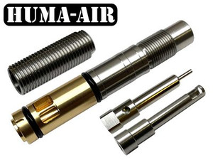 FX Impact Caliber Exchange Set with V2 Dual Hole Transfer Port and High Flow Slug-Pellet Probe, complete kit with probe options pic, for sale at High Pressure Pneumatics FX Impact Caliber Exchange Set with V2 Dual Hole Transfer Port and High Flow Slug-Pellet Probe, complete kit with probe options pic, for sale at High Pressure Pneumatics