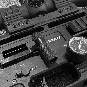 Huma FX Airguns Max Grip Knurled Cocking Handle, knurled cocking lever, for sale High Pressure Pneumatics Huma FX Airguns Max Grip Knurled Cocking Handle, knurled cocking lever, for sale High Pressure Pneumatics