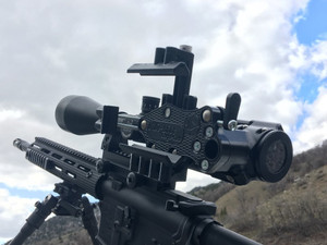 Side Shot Phone Mount, on the scope, for sale at High Pressure Pneumatics Side Shot Phone Mount, on the scope, for sale at High Pressure Pneumatics