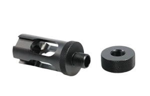 DonnyFL  LCS SK-19 Moderator adapter 1/2 x 20, complete view, for sale at High Pressure Pneumatics