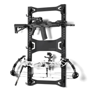 Savior Equipment Horizontal Wall Rack, black wall rack pic, for sale at High Pressure Pneumatics Savior Equipment Horizontal Wall Rack, black wall rack pic, for sale at High Pressure Pneumatics