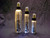 3 sizes of Super Quick Clean aluminum bottles with pump spray tops.