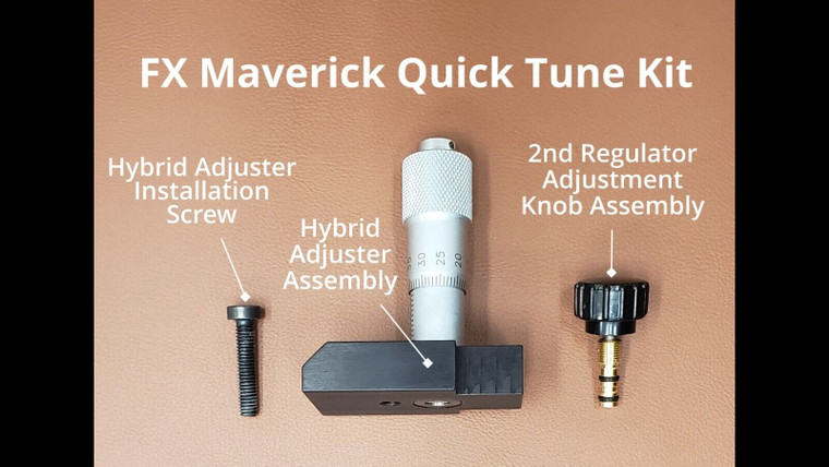 FX Maverick Quick Tune Kit, the complete kit pic, for sale at High Pressure Pneumatics