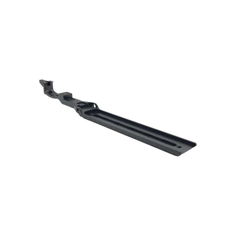 Panthera Standard Bottom Rail, angled pic, for sale at High Pressure Pneumatics