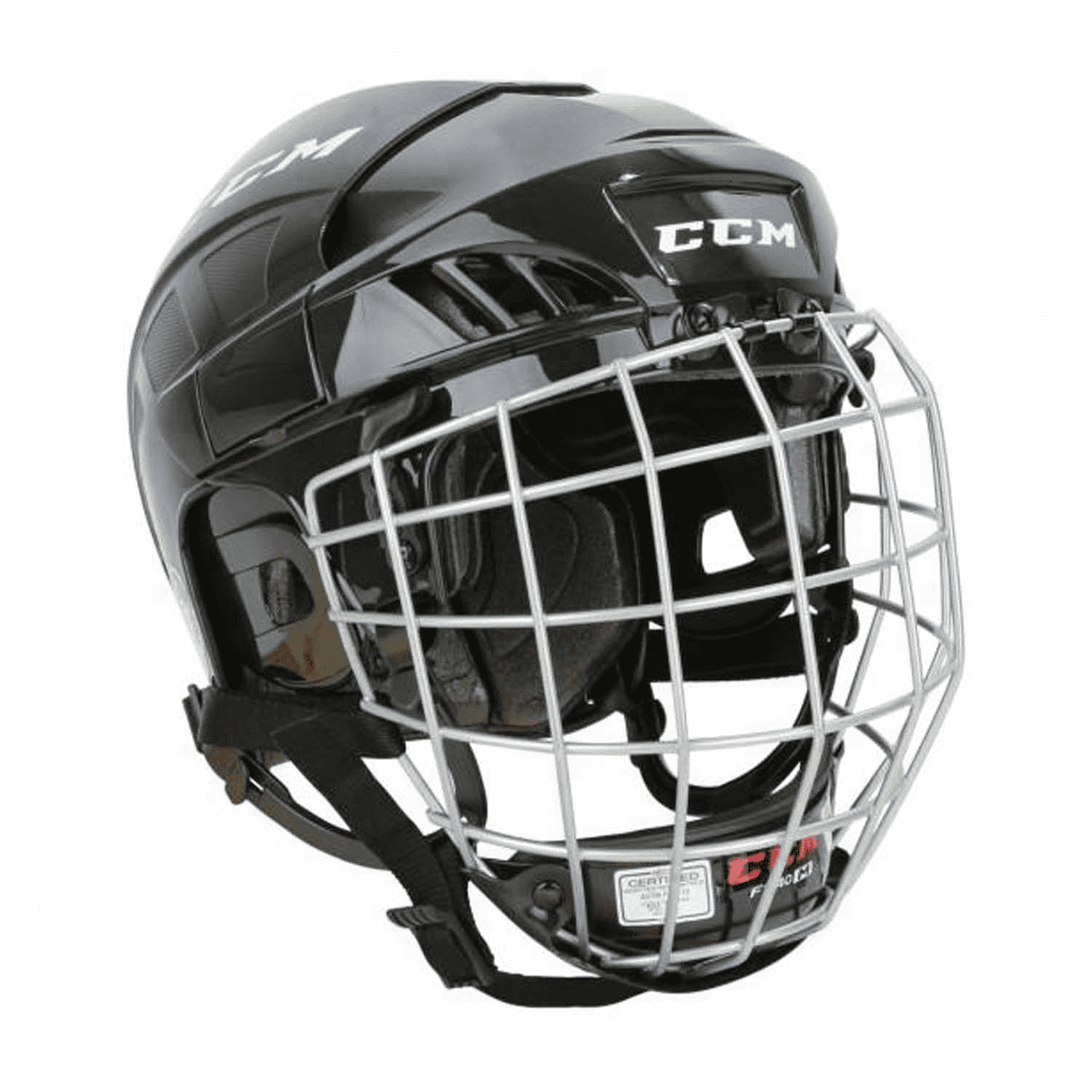 CCM FL40 Hockey Helmet Combo - Black