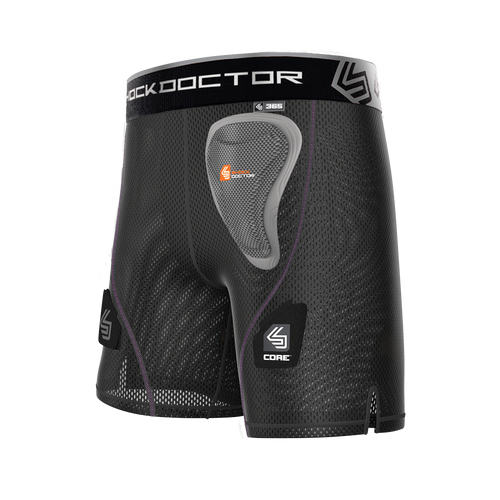 Shock Doctor - 365 Women's Core Loose Hockey Short with Pelvic Protector