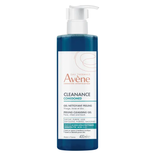 AVENE CLEANANCE COMEDOMED GEL LIMPIADOR EXFOLIANTE 1 ENVASE 400 ml