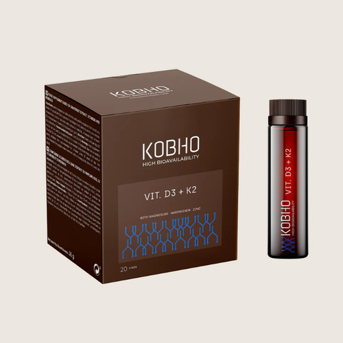 VIT. D3 + K2 LIQUIDO KOBHO 20 VIALES 25 ml