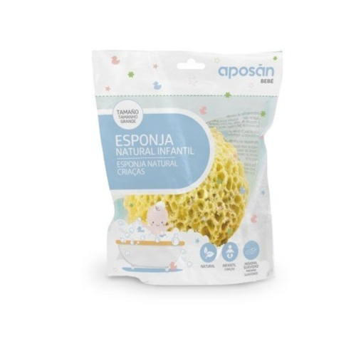 ESPONJA INFANTIL NATURAL APOSAN