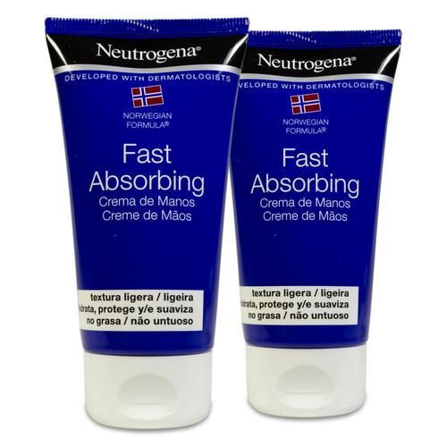 Duplo crema de manos rápida absorción neutrogena