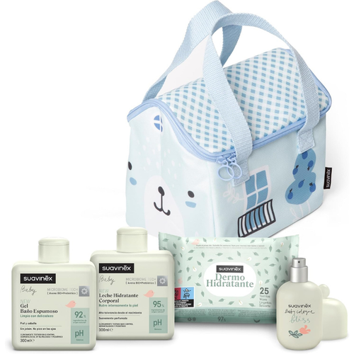 SUAVINEX CANASTILLA MY LITTLE SNACK BAG WILD&FREE SET COLOR AZUL