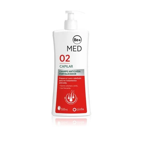 BE+ ANTICAIDA CHAMPU FORTALECEDOR 500 ML