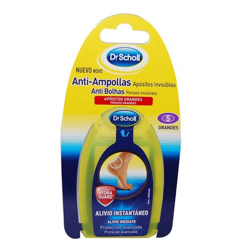 Dr scholl parches ampollas hydragel med 5 UDS