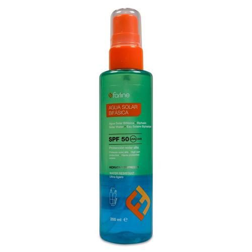 Farline agua solar bifásica SPF 50 200 mL